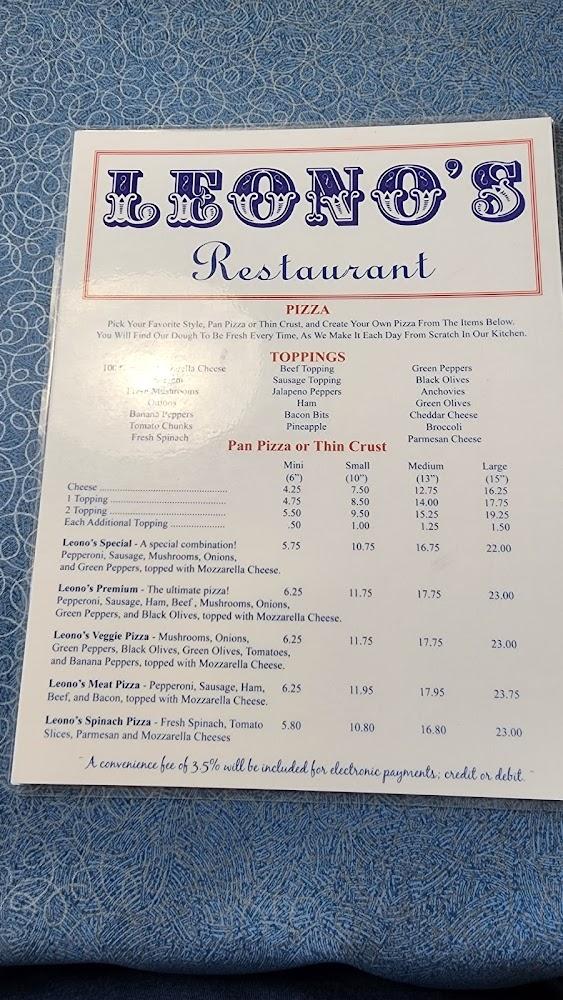 Leono's Menu image 1